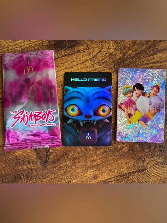 McDonald's Other - McDonald Saja boys card